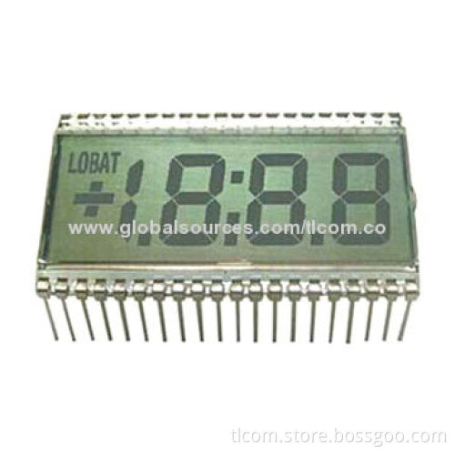 TN Positive Reflective 7-segment LCD Screen, Supply On-time Delivery, HT1621 Driver IC